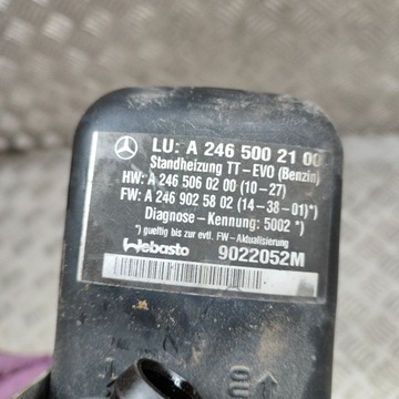 10R045627 MERCEDES-BENZ WEBASTO