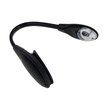 LED ЗАЖИМНАЯ ЛАМПА ДЛЯ ЧТЕНИЯ КНИГИ, ГИБКАЯ, ДЛЯ МОНИТОРА, на батарейках