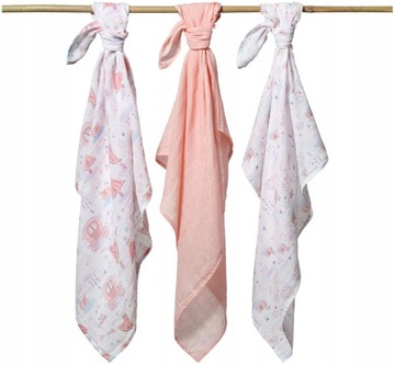 Pielucha muślinowa Babyono 3szt