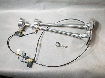 SYGNAŁ DZWIĘKOWY PNEUMATYCZNY FANFARA KLAKSON TRĄBA KOMPLET FIAMM