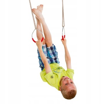 Huśtawka Obręcze Trapez Zestaw dla Dzieci FUN PACK