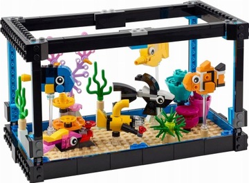 Огромный аквариум с рыбками 3 в 1 LEGO CREATOR 31122 XXL