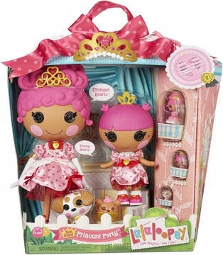 LALKA Lalaloopsy PRINCESS PARTY zestaw 7 FIGUREK
