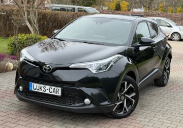 Toyota C-HR I Crossover 1.2L Turbo 116KM 2018 Toyota C-HR 1,2 116KM Climatronic Sam Parkuje NAVI Kamera LED ASO Dla wyma