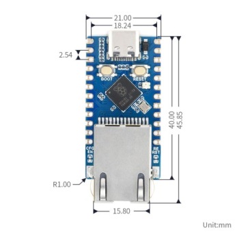 Ethernet-модуль с микроконтроллером RP2040