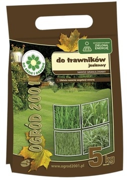 Nawóz jesienny OGRÓD 2001 do trawników 5kg