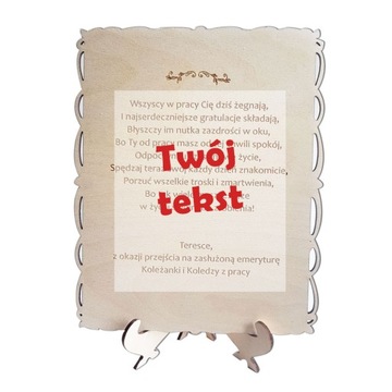 Podziękowanie dla księdza LEKARZA szefa NAUCZYCIELa A4