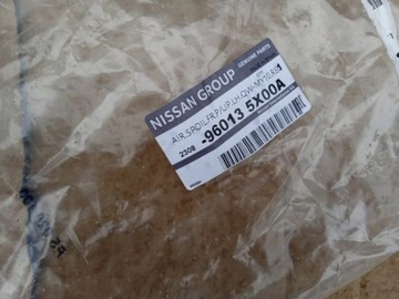 NISSAN NAVARA D40 FACELIFT PATHFINDER R51 LIŠTA NÁRAZNÍKU LEVÝ PŘEDNÍ