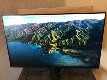 Monitor LCD Dell P2419 z kablami