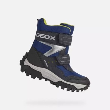 Geox Śniegowiec J HIMALAYA BOY B.BABX Niebieski
