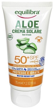 Equilibra Алоэ солнцезащитный крем SPF 50+ 75 мл