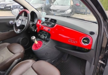 Fiat 500 II Hatchback 3d 1.3 TD 75KM 2007 Fiat 500 2007r, 1.2 Diesel. Uszkodzony prawy przod i tyl. Jezdzi. 1.2, zdjęcie 6