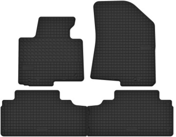 Gumové koberce pro Kia Carens III (2013-2020) Dedikované Komplet Premium