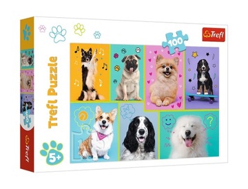 PUZZLE PIESKI 100EL DLA DZIECI TREFL BEZPIECZNE
