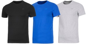 4F ZESTAW 3szt. MĘSKA KOSZULKA T-SHIRT / XXXL 3XL