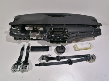 SKODA OCTAVIA 4 IV DESKA KONSOLA AIRBAG PASY ORYGINAŁ FABRYCZNIE NOWA ORG
