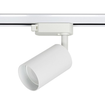 Прожектор на треке однофазный для светодиодов GU10, БЕЛЫЙ