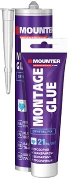 MOUNTER Klej Montażowy Crystal Fix 280ml.