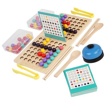 ZABAWKI DLA DZIECI KORALIKI PUZZLE DLA MALUCHÓW