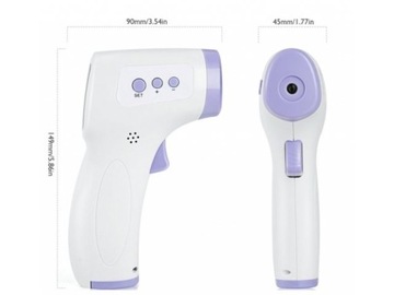 БЕСКОНТАКТНЫЙ ИНФРАКРАСНЫЙ ТЕРМОМЕТР ЖК-ПИРОМЕТР