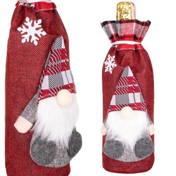 UBRANKO POKROWIEC NA BUTELKĘ ETUI PREZENT ŚWIĘTA