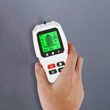 Цифровые детекторы шпилек Простой в использовании цифровой настенный детектор для дерева и металла белого цвета