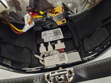 SKODA OCTAVIA IV КОЖАНЫЙ РУЛЕВЫЙ РУЛЕВЫЙ 5E3419093AT