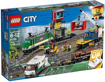 LEGO City 60198 Pociąg towarowy