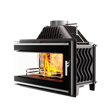 Угловая каминная топка KAWMET W16 LB (13,5 кВт)