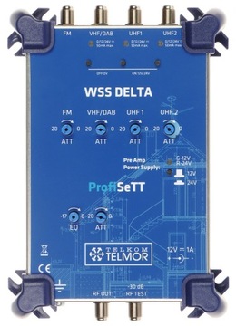 МНОГОПОЛОСНЫЙ УСИЛИТЕЛЬ WSS-DELTA ProfiSETT TELMOR