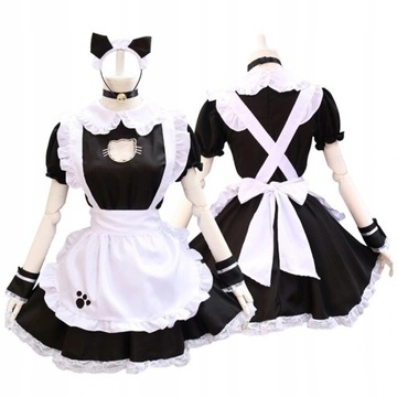 Strój pokojówki COSPLAY ANIME LOLITA COSTUME