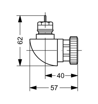 Адаптер Danfoss для головок RA-N для клапанов RA-N /click