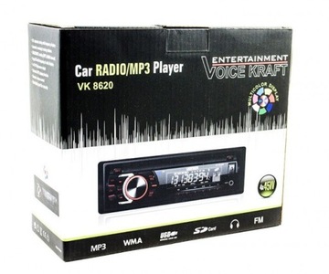 Автомобильный радиоприемник USB SD MP3 Aux в нескольких цветах