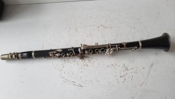 КЛАРНЕТ В ЧЕХОЛЕ, ХОРОШЕЕ ПОЛЬСКОЕ ЧЕРНОЕ СОСТОЯНИЕ
