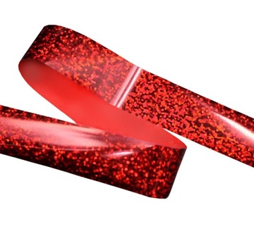 WSTĄŻKA TASIEMKA OZDOBNA ŚWIĄTECZNA PREZENTOWA BŁYSZCZĄCA 10 M / 1,7 CM Ś3