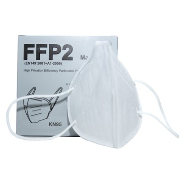 MASECZKA MASKA NA TWARZ WYSOKA OCHRONA FFP2 5sztuk