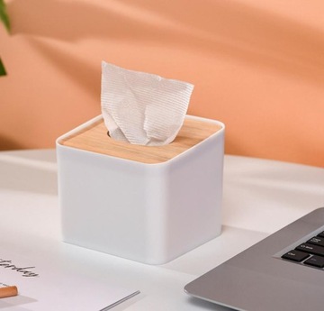 КОРОБКА ДЛЯ ГИГИЕНИЧЕСКИХ САЛФЕТОК БАМБУКОВЫЙ КОНТЕЙНЕР