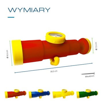 OTITU - ТЕЛЕСКОП С КОМПАСОМ ДЛЯ ДЕТСКОЙ ПЛОЩАДКИ