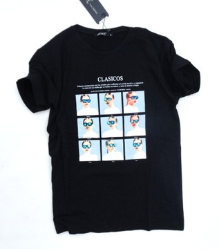 Włoska tshirt twarze kobieta Women zarka 40 L