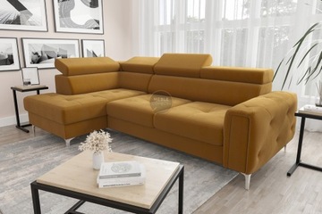 Narożnik Rogówka Rozkładana Sofa Orion 251×170