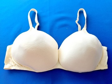 80DD UK 36DD M&S usztywniany bez fiszbin bawełna ET3429