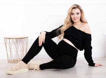 ЛЕГГИНСЫ ДЛЯ беременных ЛЕГГИНСЫ С ДЛИННЫМИ ВСТАВКАМИ 5XL