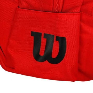 Теннисный рюкзак Wilson Reflective Backpack черный/красный