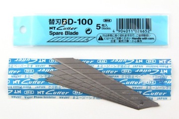 Ostrza segmentowe 9 mm Kąt 30 st. NT Cutter BD-100 Made in Japan