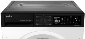 Amica построено -в стиральной машине wabic712alisto