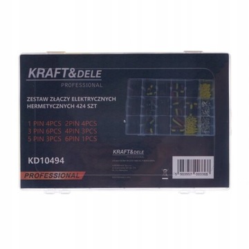 СОЕДИНИТЕЛИ ГЕРМЕТИЧНЫЕ 424 ШТ KD10494