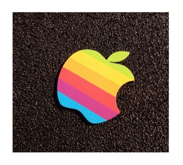 Логотип APPLE выпуклый 31 x 35 мм 461