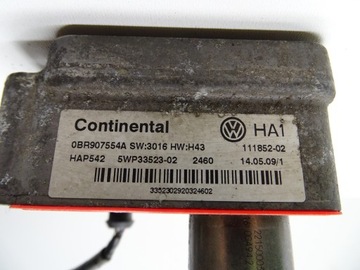 MODUL ŘÍZENÍ HALDEX AUDI A3 S3 8P TT 8J VW GOLF V QUATRO 0BR907554A