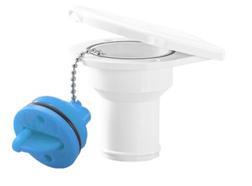 WLEW WODY DO JACHTU KAMPERA Z KLAPKĄ 38MM 71515