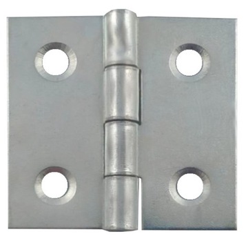 ZAWIAS BUDOWLANY SPLATANY DRZWI 30x30 2SZT SREBRNY